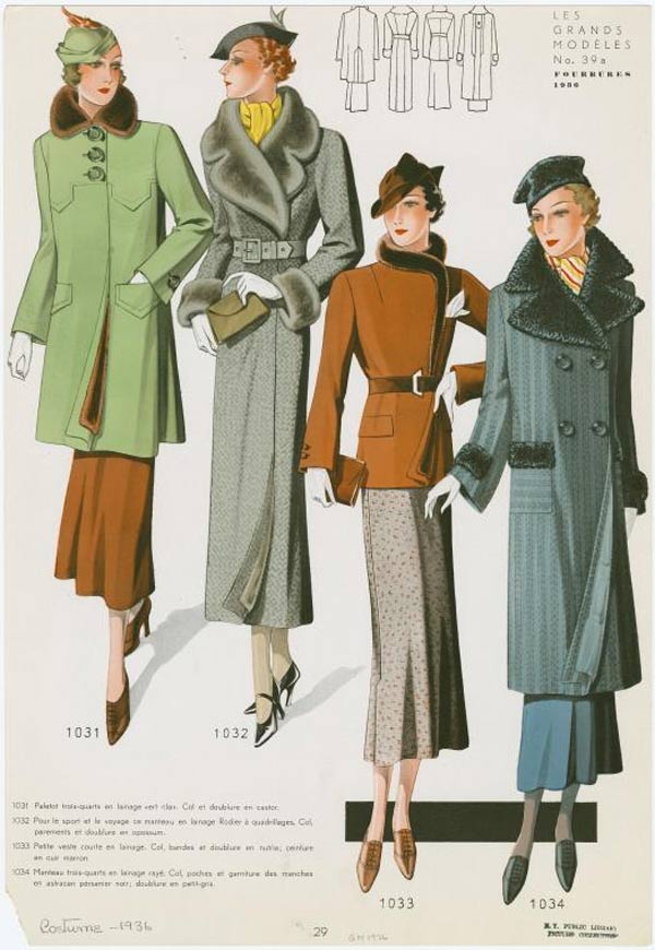 1930s Fashion: Women & Girls | Pictures, Advertisements & Prices