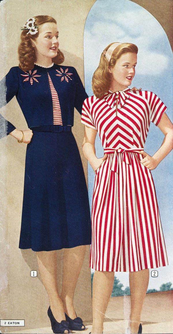 1940s Dresses & Skirts: Styles & Trends
