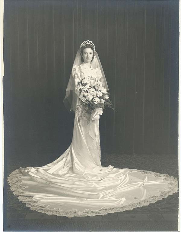 1940's vintage wedding dresses