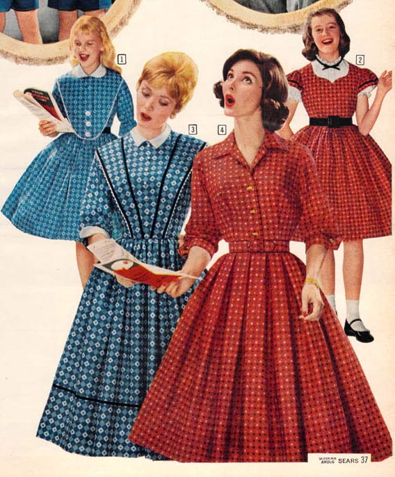 1950 dresses for women