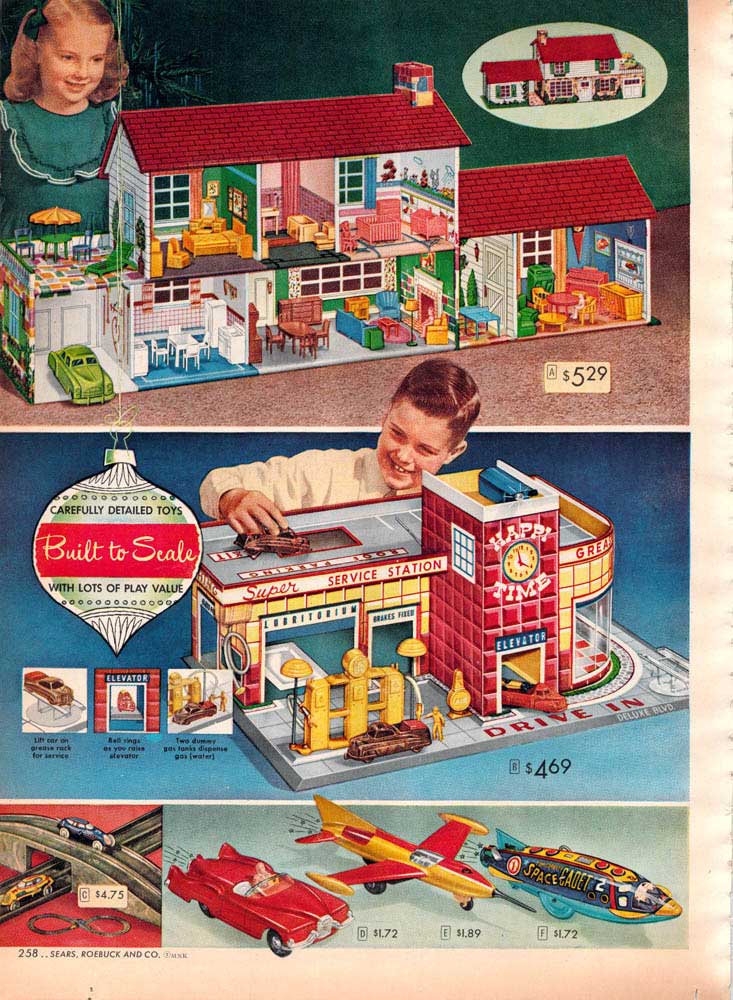 most popular toys 1958