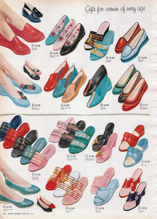 shoes from the 50s
