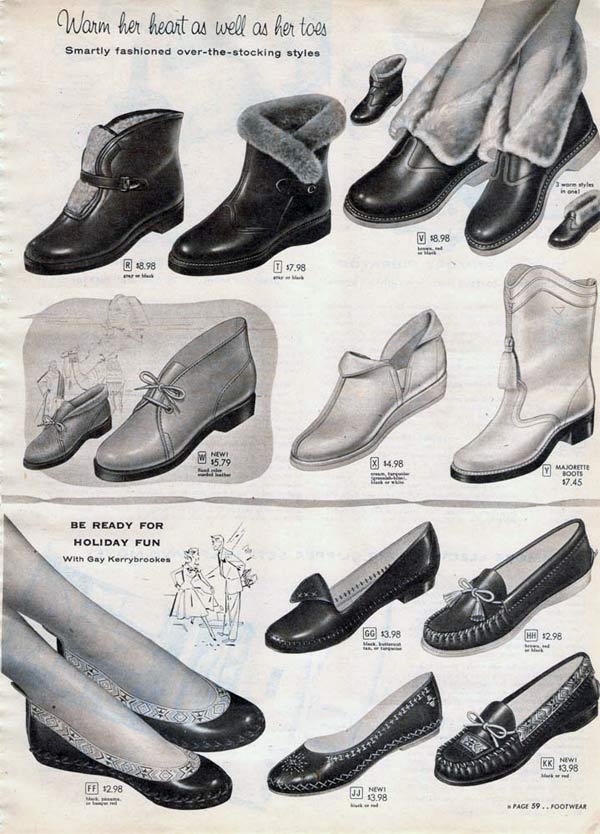 shoes from the 50s