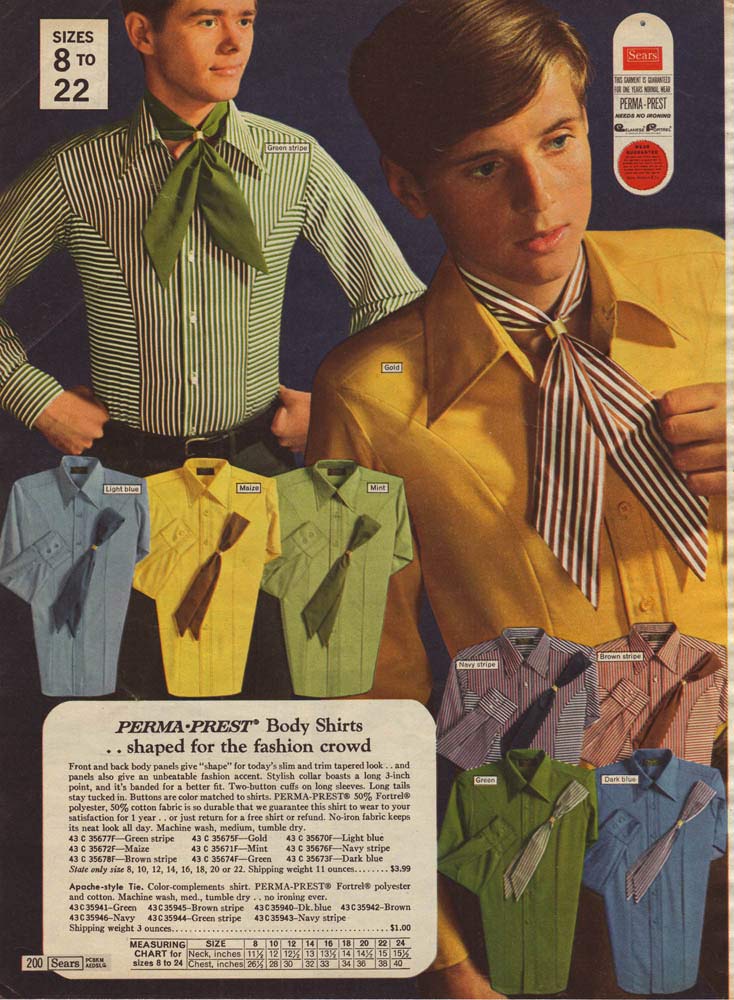 early 1960s mens fashion