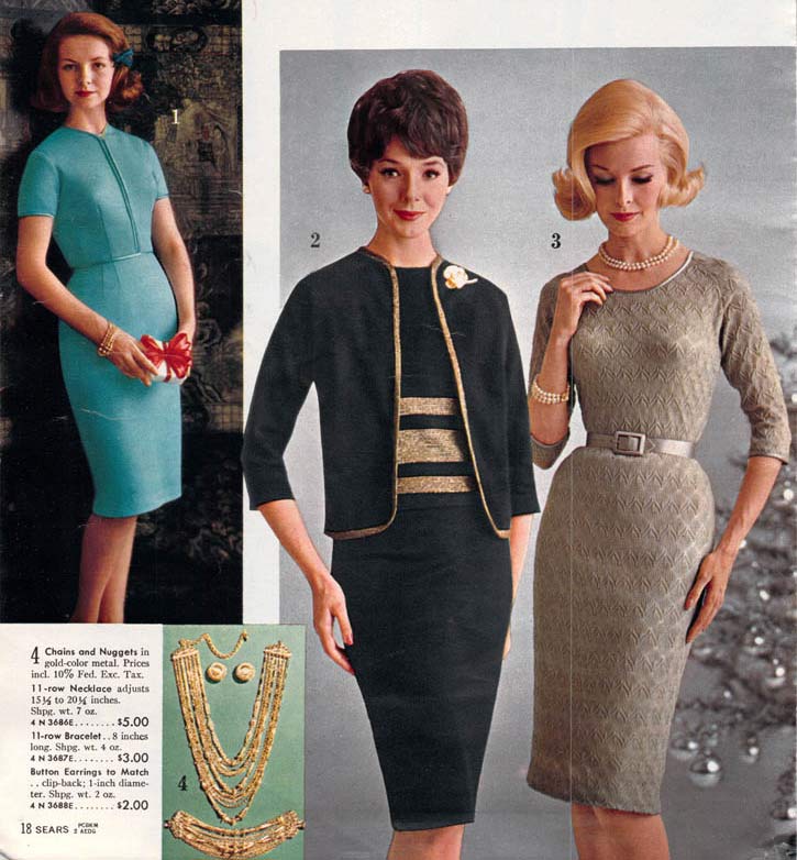 early 60s women fashion