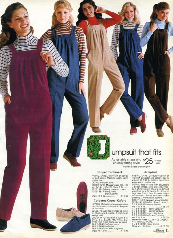 1980 casual wear
