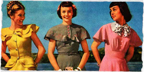 1940s women's clothing