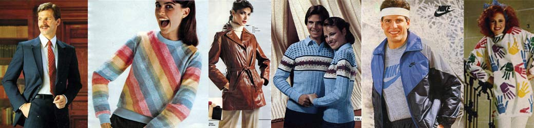 retro 1980 attire