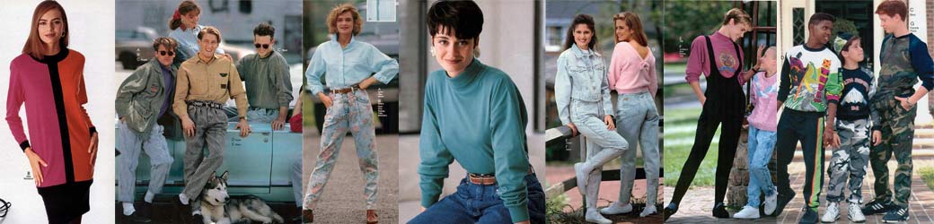 1990s casual wear